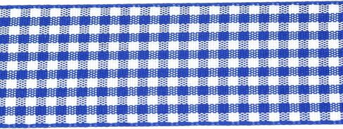 Gingham Ribbon1-Inch Checkered Ribbon Wide Taffeta Plaid Ribbon 25 Yard Roll Assorted Spring Easter Plaid Ribbon for Crafts Gift Wrapping (Blue) in Saudi Arabia