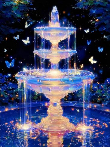 PRISMEELOOCY 5D Diamond Painting Kits for Adults, Neon Rose Butterfly Diamond Art Kits, Full Drill Round Rhinestone Dot Gem Art Crafts, DIY Paint by Diamonds for Beginners, Home Wall Decor 12x16 Inch in Kuwait