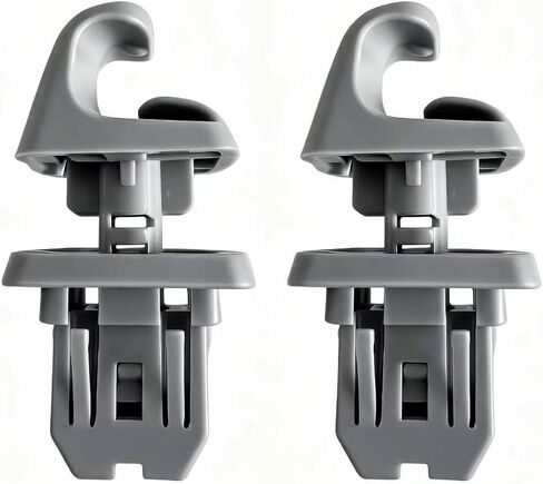 74348-33040-B0 Sun Visor Holder Compatible with Toyota Corolla 2009-2019 Camry 2007-2011 RAV4 2013-2018 Highlander 2008-2019 Sun Visor Bracket Clips Retainer 2 PCS (Gray) in Kuwait