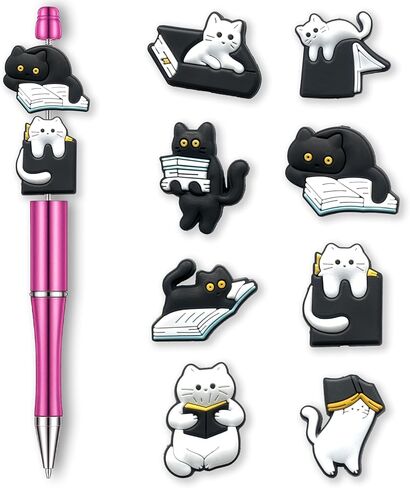 Animals Dog Mom Cat Teeth Space Focal Beads for Pens, Silicone Focal Beads Bulk for Bead Pens Keychain Bracelet Jewelry Making for Adults (Animals) in Saudi Arabia