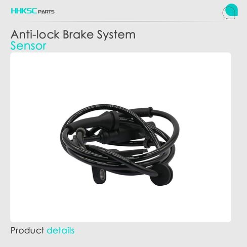 2pcs Front Left and Right ABS Wheel Speed Sensor Compatible with Nissan Versa # 47910EL00A ALS1665 07 08 09 10 11 12 2007 2008 2009 2010 2011 2012 in Kuwait