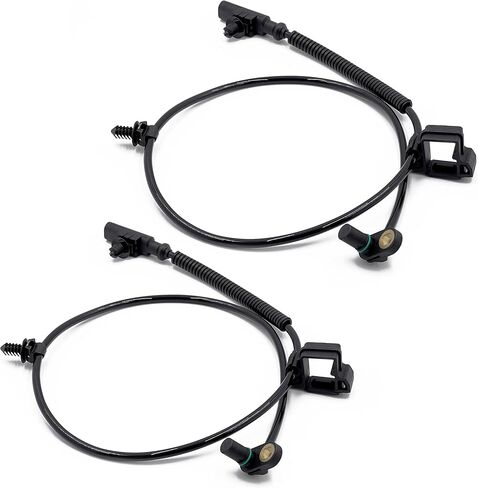2Pcs Front Left and Right ABS Wheel Speed Sensor Compatible with Dodge 2005-2011 Dakota Replacement for Mitsubishi 2006-2009 Raider V6 V8 3.7L 4.7L Replaces 5142770AA 0265007757 ALS259 5S7050 in Kuwait