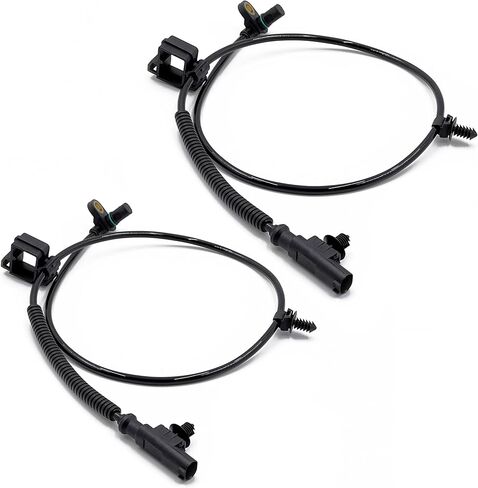 2Pcs Front Left and Right ABS Wheel Speed Sensor Compatible with Dodge 2005-2011 Dakota Replacement for Mitsubishi 2006-2009 Raider V6 V8 3.7L 4.7L Replaces 5142770AA 0265007757 ALS259 5S7050 in Kuwait