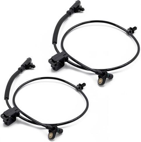 2Pcs Front Left and Right ABS Wheel Speed Sensor Compatible with Dodge 2005-2011 Dakota Replacement for Mitsubishi 2006-2009 Raider V6 V8 3.7L 4.7L Replaces 5142770AA 0265007757 ALS259 5S7050 in Kuwait
