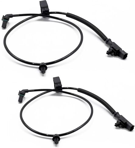 2Pcs Front Left and Right ABS Wheel Speed Sensor Compatible with Dodge 2005-2011 Dakota Replacement for Mitsubishi 2006-2009 Raider V6 V8 3.7L 4.7L Replaces 5142770AA 0265007757 ALS259 5S7050 in Kuwait