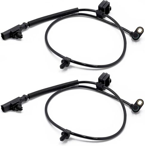 2Pcs Front Left and Right ABS Wheel Speed Sensor Compatible with Dodge 2005-2011 Dakota Replacement for Mitsubishi 2006-2009 Raider V6 V8 3.7L 4.7L Replaces 5142770AA 0265007757 ALS259 5S7050 in Kuwait