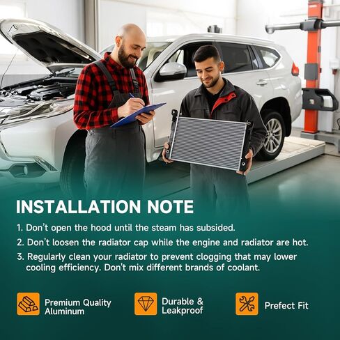 مجموعة مشعاع تبريد المحرك من Aparts متوافقة مع 1992-1995 Buick LeSabre 3.8L V6، 1991-1995 Cadillac DeVille 4.9L V8 استبدال # 52462630 مبرد زيت ناقل الحركة الأوتوماتيكي in Kuwait