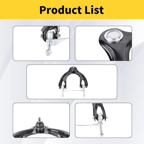 ذراع التحكم العلوي الأمامي مناسب لـ Acura Integra 1994-2001 Honda Civic 1992-1995 Civic DEL SOL 1993-1997 K90449 K90448-2 مجموعة طقم التعليق in Kuwait