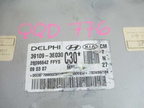 وحدة التحكم في المحرك ECM 2.7L في يناسب 07-09 Santa FE 39109-3E030 391093E030 in Kuwait