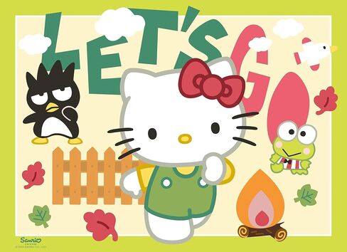 حزمة ألغاز Ravensburger Hello Kitty Bumper - 4 × 100 قطعة من ألغاز الصور المقطوعة مقاس XXL - موسيقى ملونة، في الهواء الطلق، مشاهد تحت الماء والحلوى - متينة وصديقة للعائلة - للأعمار من 5 سنوات فما فوق in Kuwait