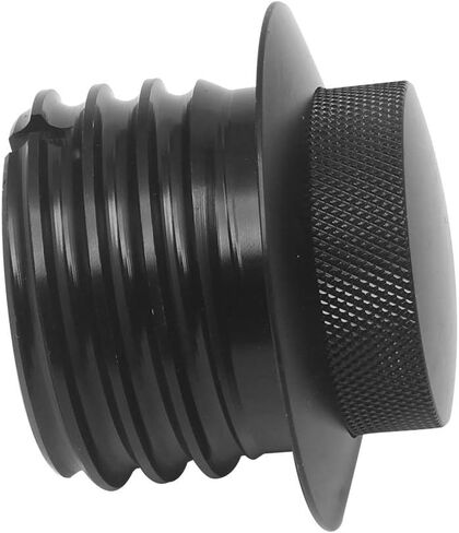 Black Fuel Cap Motorcycle Pop Up Tank Cover for Harley Davidson Models with Single Screw-In Gas Cap 1982-2010 in Saudi Arabia