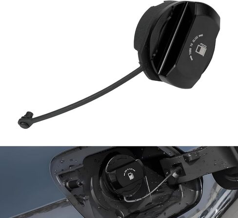 برغي Bevinsee في غطاء حشو الوقود متوافق مع A3 8P متوافق مع VW Golf MK5 MK6 Polo Jetta Amarok Scirocco استبدال 1J0201550A 1J0201550AC 1J0201550AS الألومنيوم الأحمر in Kuwait