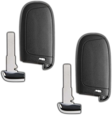 2X Keyless Option Remote Key Fob 3btn High Security Insert for Jeep Compass (68250335AB, M3N-40821302) in Saudi Arabia