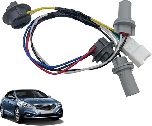 مقبس توصيل أسلاك المصباح الخلفي، متوافق مع Hyundai Sonata 2011 2012 2013 2014 الجزء الخارجي، الخلفي، استبدال OE #92450-3Q000 (قطعة واحدة) in Kuwait