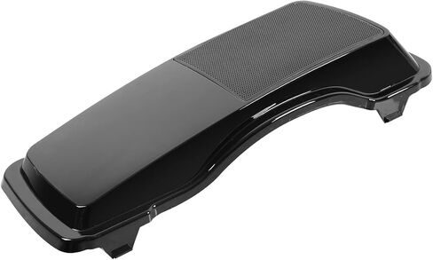 Vivid Black Hard Saddlebag Lids w/6 x 9 inch speaker grilles For 1993-2013 Harley Davidson Touring Road Glide FLTRX Electra Glide FLHT Road King FLHR Street Glide FLHX models in Kuwait