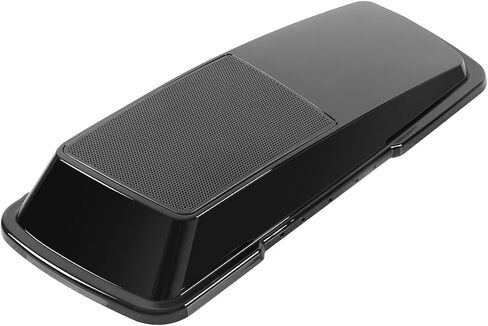 Vivid Black Hard Saddlebag Lids w/6 x 9 inch speaker grilles For 1993-2013 Harley Davidson Touring Road Glide FLTRX Electra Glide FLHT Road King FLHR Street Glide FLHX models in Kuwait
