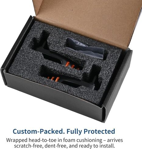 Saddlebag Latch Lever Kit Black Orange for Harley Touring 2014-2026, Saddlebag Lid Lifters & Hard Saddle Bag Latch Handles Compatible with Street Glide Road Glide Road King Electra Glide Ultra Limited in Saudi Arabia