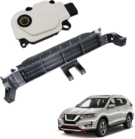 Priprilod مجموعة مصراع الشبكة النشطة مع محرك متوافق مع Nissan Rogue 2017-2020#A24041153212 110949107 1312-888-00025 17148245258 21421-4BC0A in Kuwait