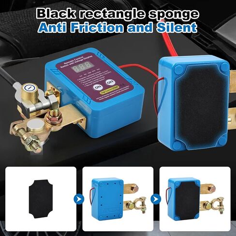 250A Remote Battery Disconnect Switch 12V with Voltage Display and Remote Control,Battery Disconnect Switch with Anti-Theft Kill Switch for Car,Power Cut Off for Auto,Truck,RV,Marine Battery Safety in Saudi Arabia