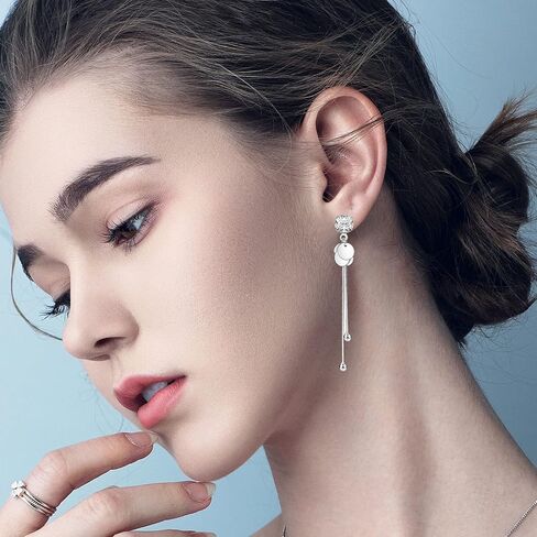 50pcs Rhinestone Stud Earrings Crystal Earring Posts with Loop Hole and 50pcs Bullet Earring Backs Jewelry Findings for Birthday Party Gifts Crafts Decor in Kuwait