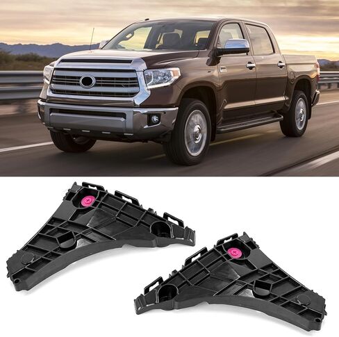 Yumzeco 1Pair Compatible with Toyota Bumper Brackets Tundra 2014 2015 2016 2017 2018 2019 2020 2021,Driver and Passenger Side Palstic Toyota Tundra Front Bumper Retainers Replace 521160C110 521150C110 in Saudi Arabia