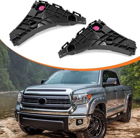 Yumzeco 1Pair Compatible with Toyota Bumper Brackets Tundra 2014 2015 2016 2017 2018 2019 2020 2021,Driver and Passenger Side Palstic Toyota Tundra Front Bumper Retainers Replace 521160C110 521150C110 in Saudi Arabia