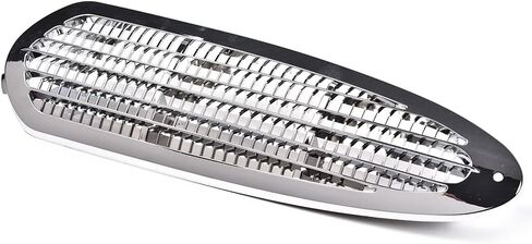 PIT66 Upper Grille Grill Compatible With 2002-2018 Freightliner M2 100 106 112 Chrome Mesh Intake Vent Side in Kuwait
