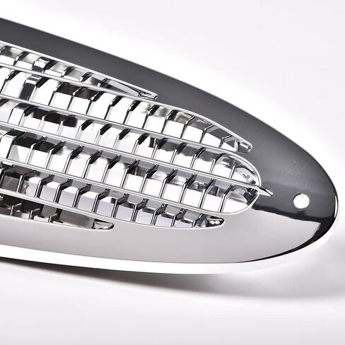 PIT66 Upper Grille Grill Compatible With 2002-2018 Freightliner M2 100 106 112 Chrome Mesh Intake Vent Side in Kuwait