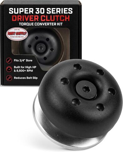Kart Supply Super 30 Series Torque Converter Clutch, 3/4" Bore CVT Clutch for 212cc Engine, Compatible with Mini Bike & Go Kart Torque Converter Kit Systems in Kuwait