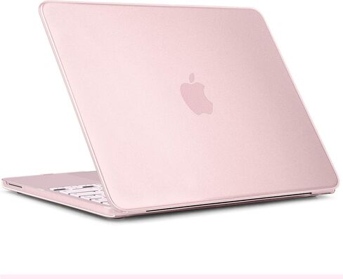 حزمة Batianda 4 في 1 لجهاز MacBook Neo الجديد مقاس 13 بوصة، إصدار 2026 موديل A3404، غطاء حماية صلب غير لامع مع غلاف لوحة مفاتيح مطابق، واقي شاشة، لون رسمي مطابق، أحمر الخدود in Kuwait