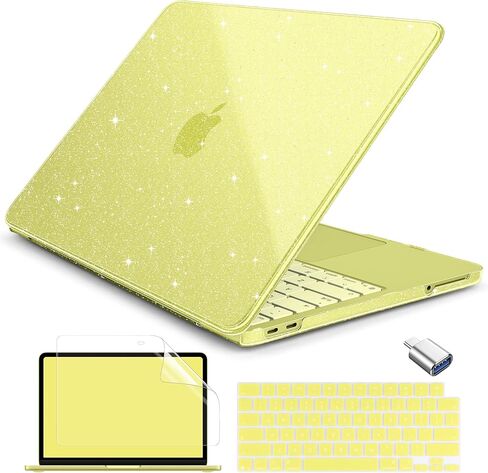 حزمة Batianda 4 في 1 لجهاز MacBook Neo الجديد مقاس 13 بوصة، إصدار 2026 موديل A3404، غطاء حماية صلب غير لامع مع غلاف لوحة مفاتيح مطابق، واقي شاشة، لون رسمي مطابق، أحمر الخدود in Kuwait