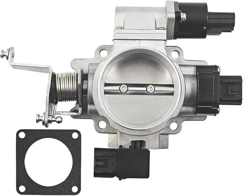 53013290AA Throttle Body Valve Compatible with Jeep Wrangler 4.0L 2002-2003 and for Grand Cherokee 4.0L 2002-2004 Throttle Body # 53013290AC in Saudi Arabia