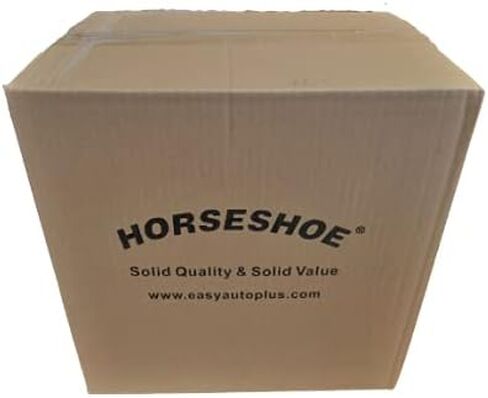 2 New HORSESHOE 4.10/3.50-6 Solid Flat Free Hand Truck All Purpose Utility 13" Universal Sawtooth Wheels w/Grease Fitting, Center Hub Length 3"-5", Installed 3/4" Ball Bearing with Extra 5/8" Bearing in Saudi Arabia