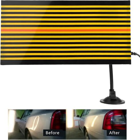 ضوء إصلاح دنت بدون طلاء، فحص لوحة الخط العاكس، لوحة دنت بدون دبوس مع ضوء LED وUSB للسيارة in Kuwait