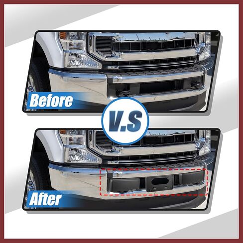 1 مجموعة لفورد F-150 2009-2014 الجبهة اليسرى اليمنى واقي الصدمات إدراج منصات غطاء إطار لوحة الرخصة قوس 9L3Z17E810B 9L3Z17A385A استبدال أجزاء in Kuwait