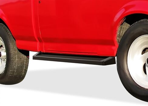 APS (نمط لوحة الجري الفضية) لوحات الجري Nerf Bars خطوات جانبية متوافقة مع Ford F-Series Bronco 1980-1996 الكابينة العادية (لن تناسب الإطارات الثقيلة المعززة في المصنع) in Kuwait