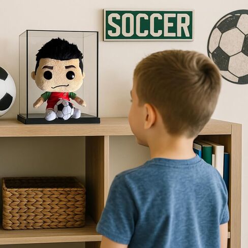 Ronaldo Plush – Soccer Star Collectible with Jersey Number 7 – Peluche de Ronaldo – Soccer Gift for Boys, Girls & Fans – Number 7 Soccer Player Plush Toy in Kuwait