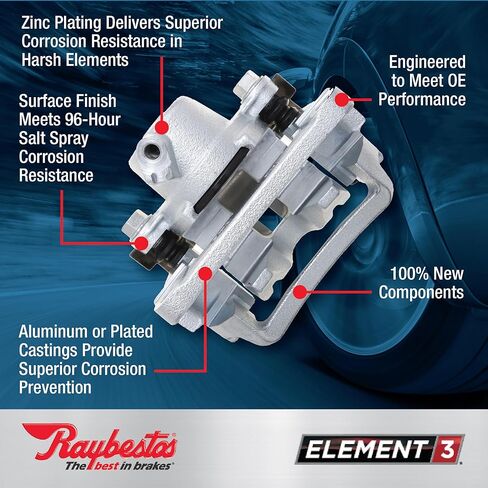 Raybestos FRC12004N Opti-Cal فرجار فرامل جديد، عبوة واحدة in Kuwait