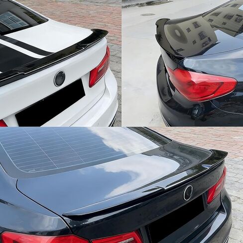 time secret Rear Spoiler Wing for BMW 5 Series F10 4 Door Sedan & F10 M5 2010-2016 Trunk Lid Spoiler Gloss Black in Saudi Arabia