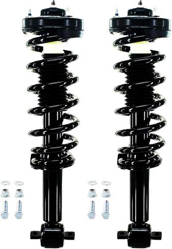 PM Auto Pair of 2 Front Quick Complete Strut and Coil Spring Compatible With 2014-2017 Ford Expedition in Kuwait