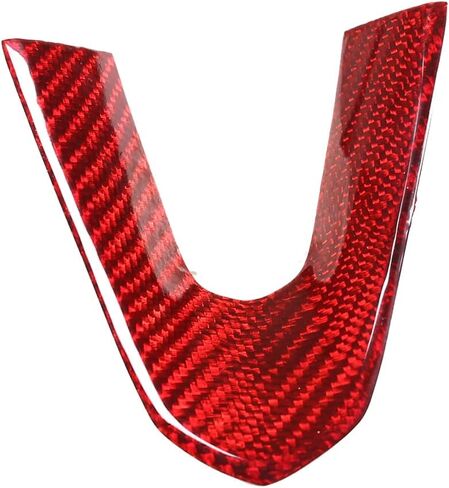 U-Shaped Frame Sticker Trim Compatible with Cadillac CT5,Real Carbon Fiber Car Trim Cover Interior Decoration Accessories (Black) in Saudi Arabia