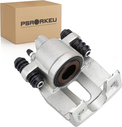Pair Rear Disc Brake Caliper Assembly with Bracket Compatible with 2008-2014 Ford E-150 E-250, 2008-2022 E-350 Super Duty, Replaces 18-B5074 18-B5075 8C2Z2552A Driver & Passenger Side in Kuwait