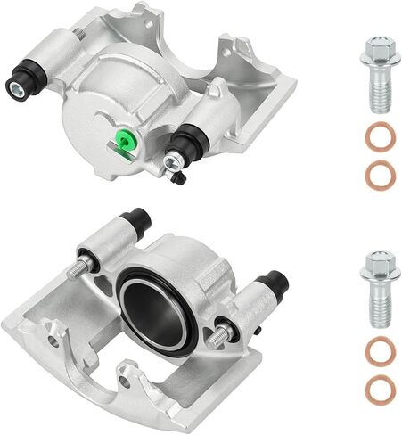Front Brake Caliper Assembly for Chevy 1988-1999 C1500/K1500, 1995-2000 Tahoe, 1996-2002 Express 1500, 1988-1999 GMC C1500/K1500, 1994-1999 Dodge Ram 1500, 90-00 Cadillac Escalade DeVille Fleetwood in Kuwait
