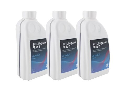 ZF 3 Liter Automatic Transmission Fluid 3x1L for Audi BMW Land Rover Porsche VW in Kuwait