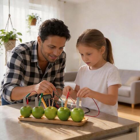 Amosfun 20 قطعة من النحاس النقي والزنك الأنود مجموعة أوراق الطلاء الكهربائي شرائط للتجارب العلمية DIY بها بنفسك المشاريع التعليمية تعلم المدرسة المنزلية in Kuwait