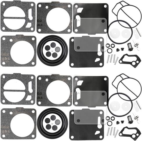 2 Sets Carburetor Repair Kits, Replacement for Mikuni Replacement for SeaDoo 50 717 720 787 800 SP GS GTX HX XP SPX GTS in Kuwait