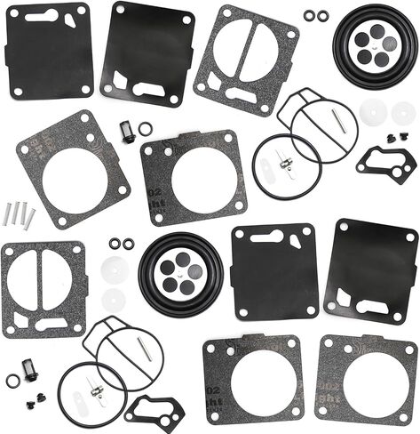 2 Sets Carburetor Repair Kits, Replacement for Mikuni Replacement for SeaDoo 50 717 720 787 800 SP GS GTX HX XP SPX GTS in Kuwait