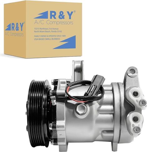 RYC New AC Compressor and A/C Clutch FH576-01 (Fits Jeep Liberty 3.7L 2002, 2003, 2004, 2005) in Kuwait