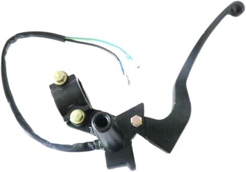 Compatible GY6 Drum Left Brake Lever Handle With Mirror Hole Switch Compatible With Scooter Moped ATV in Saudi Arabia