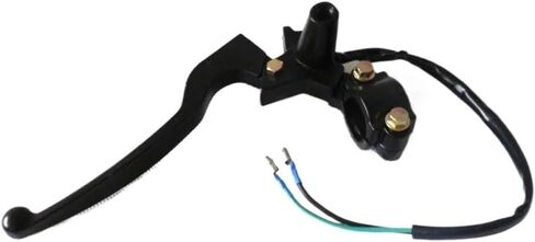 Compatible GY6 Drum Left Brake Lever Handle With Mirror Hole Switch Compatible With Scooter Moped ATV in Saudi Arabia